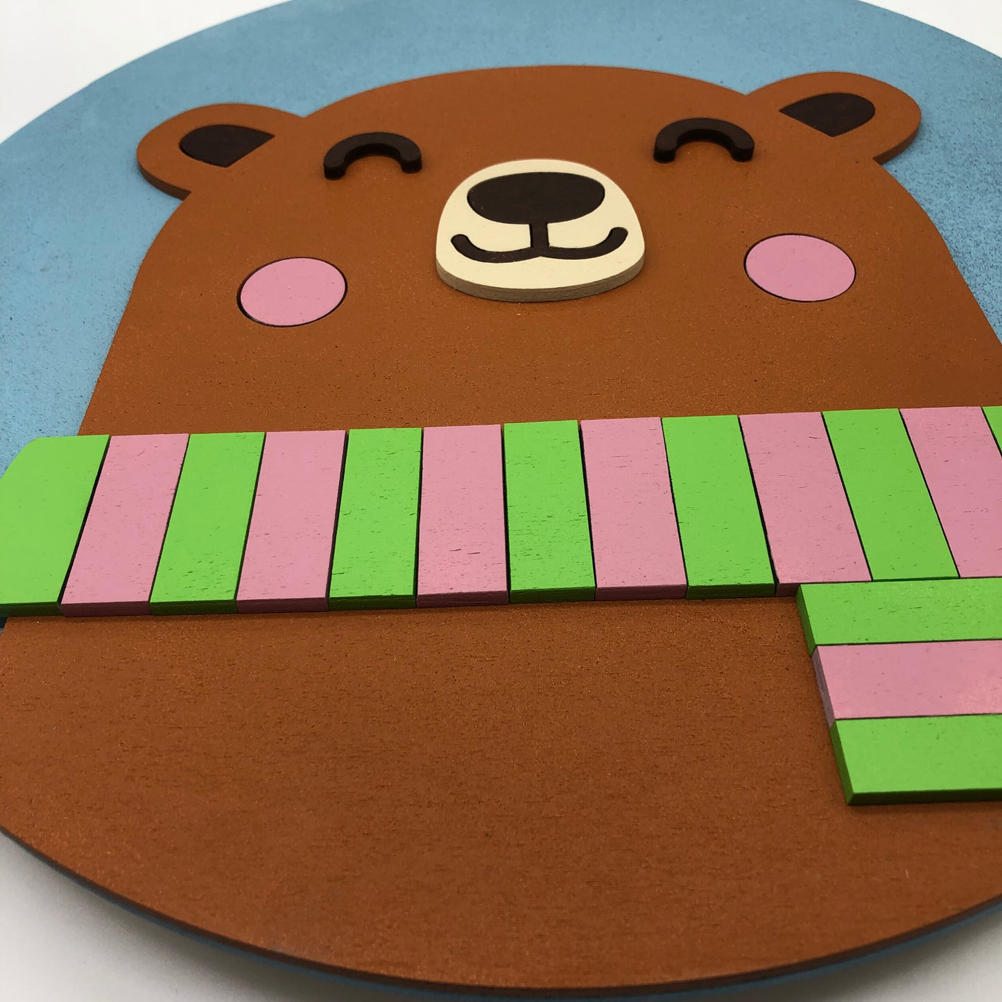 Brown Bear Wall Plaque