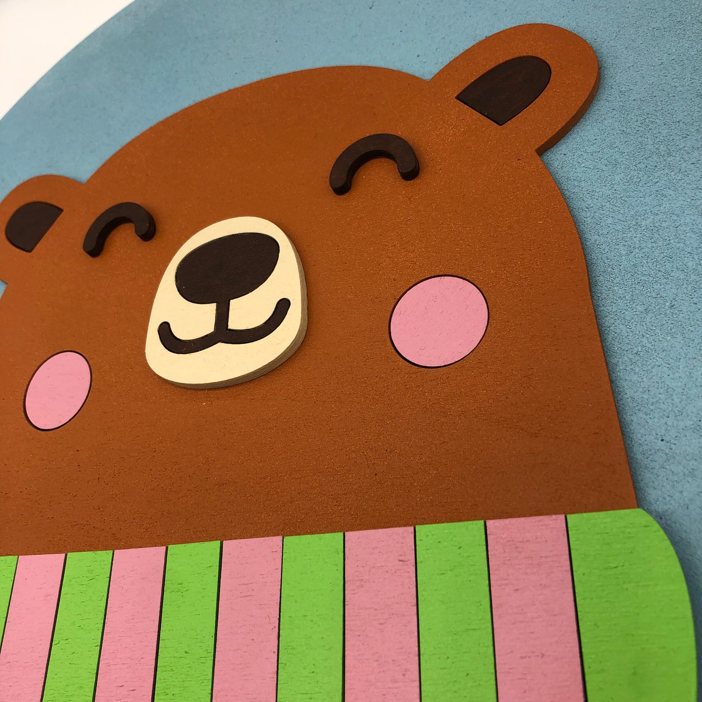 Brown Bear Wall Plaque