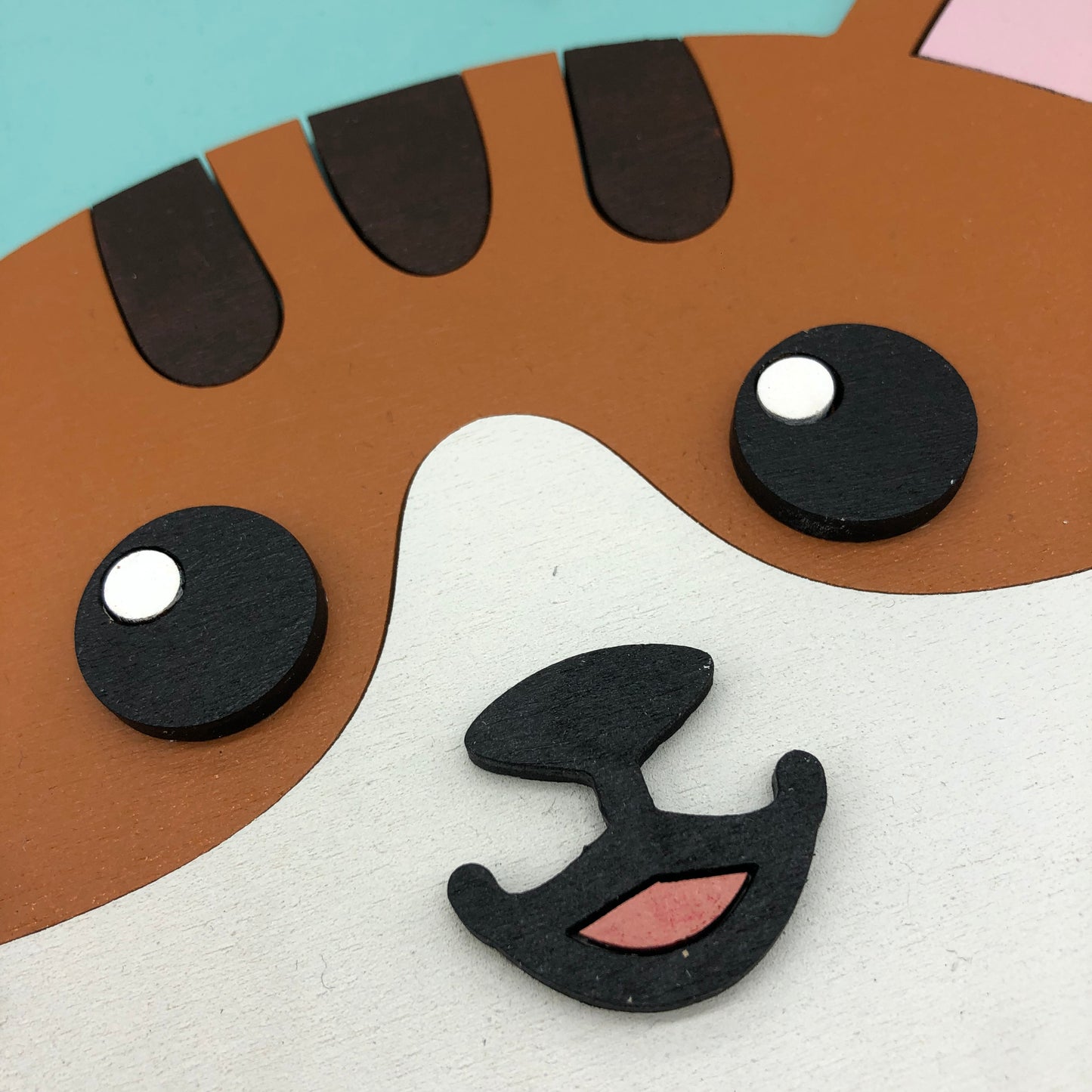 Brown Cat Wall Plaque