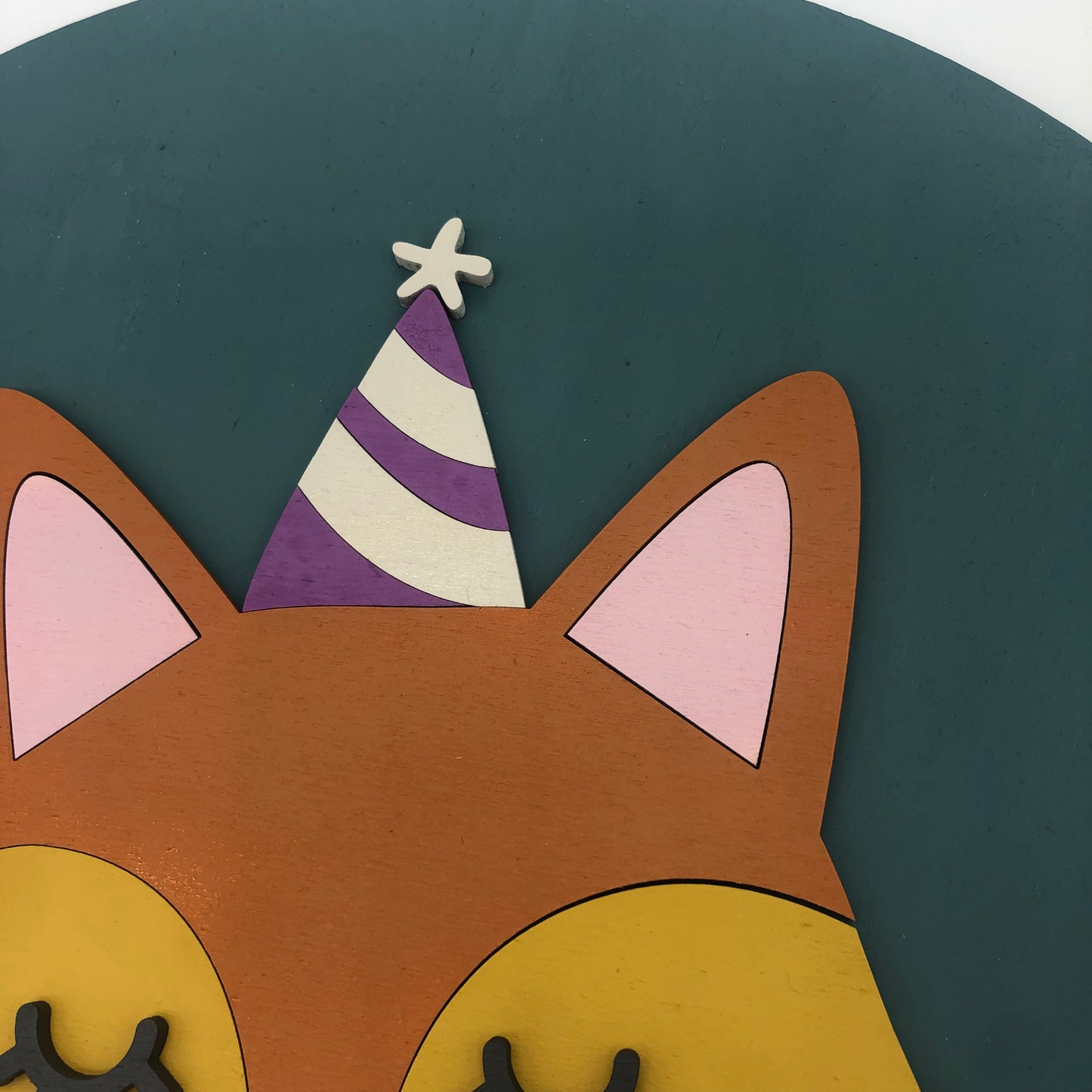 Brown Fox Wall Plaque