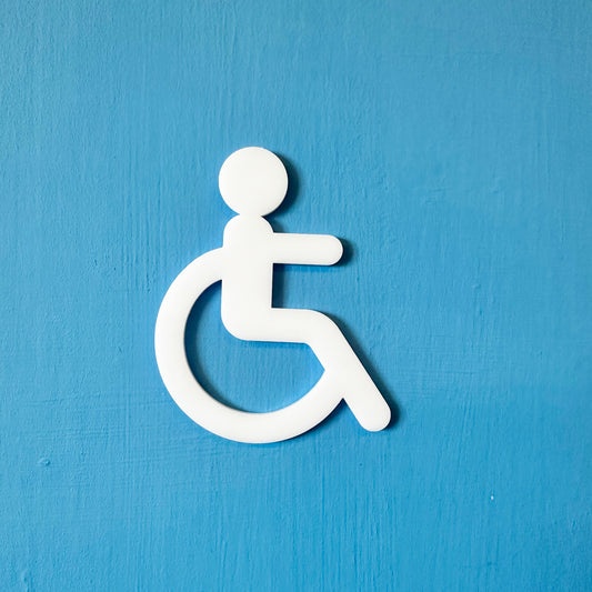 Disable Access Door Sign