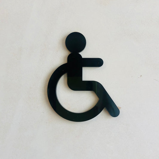 Disable Access Door Sign