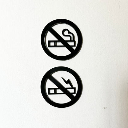 No Smoking sign