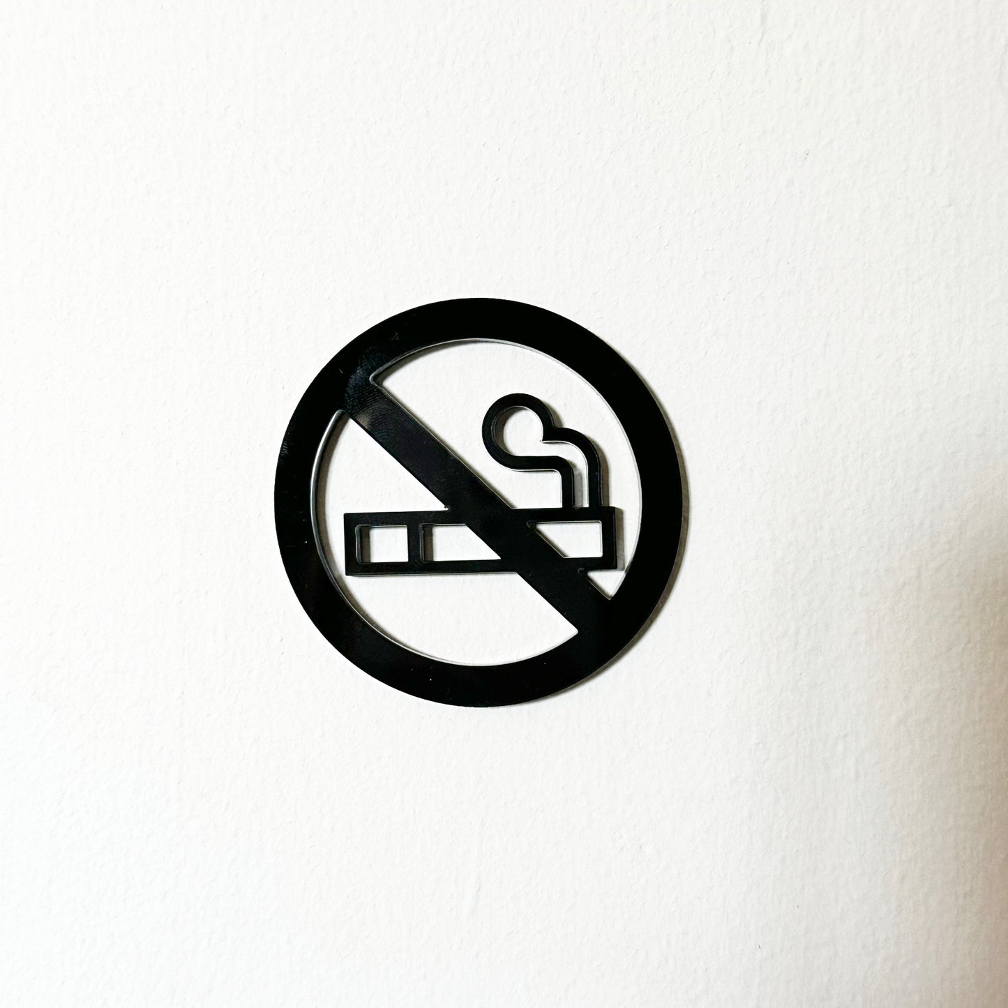 No Smoking sign