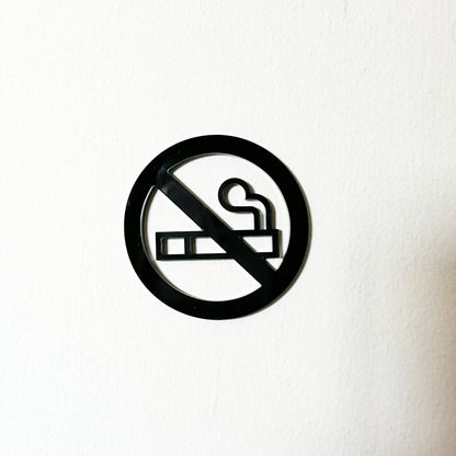 No Smoking sign
