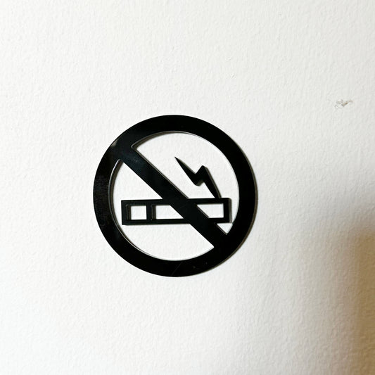 No Vaping sign