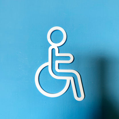 Accessibility Door Sign
