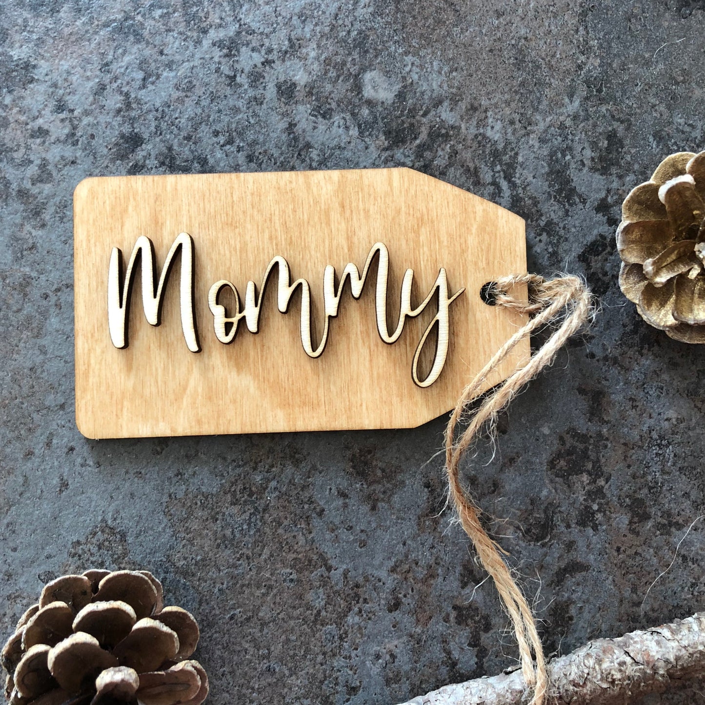 Personalised Christmas Stocking Name Tags