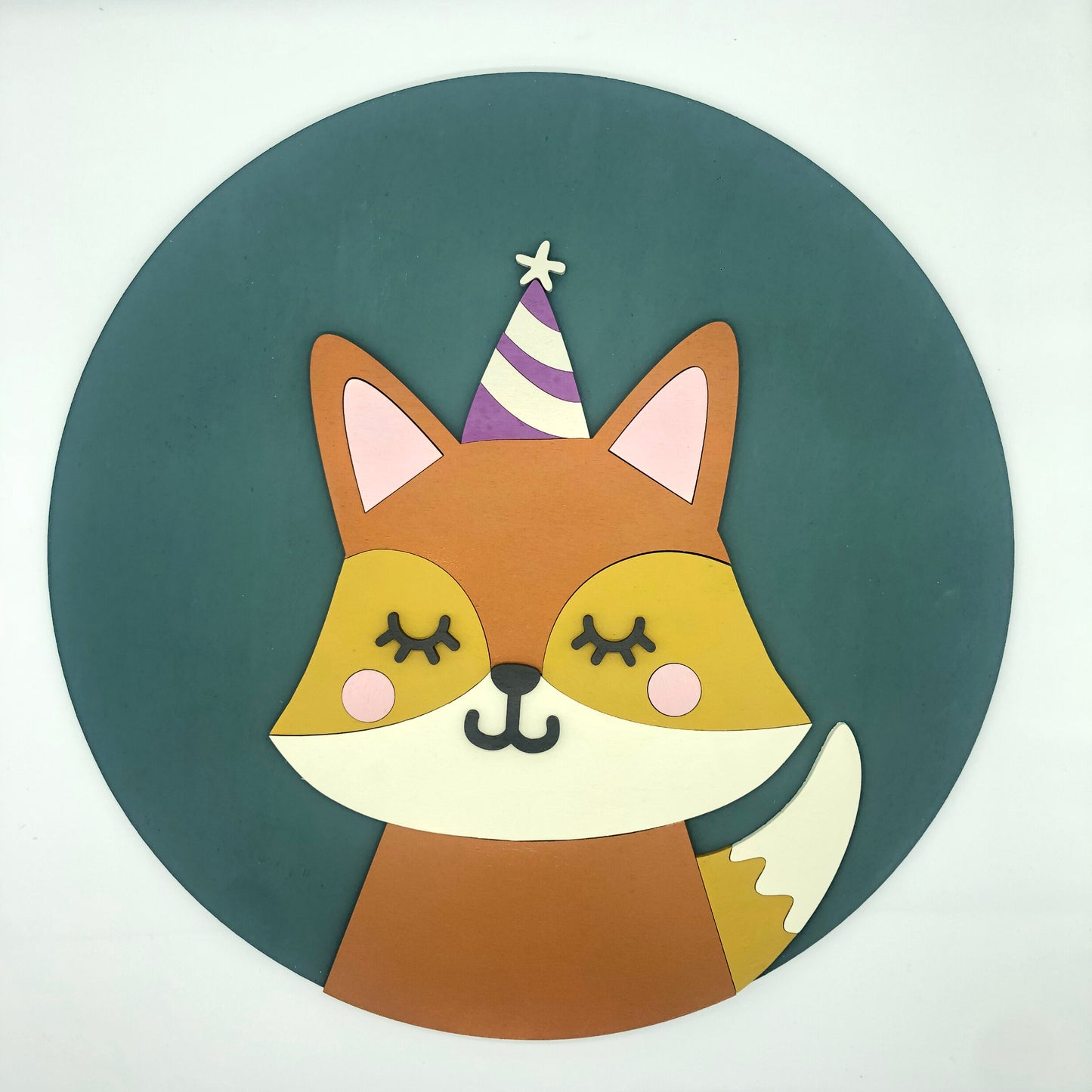 Brown Fox Wall Plaque