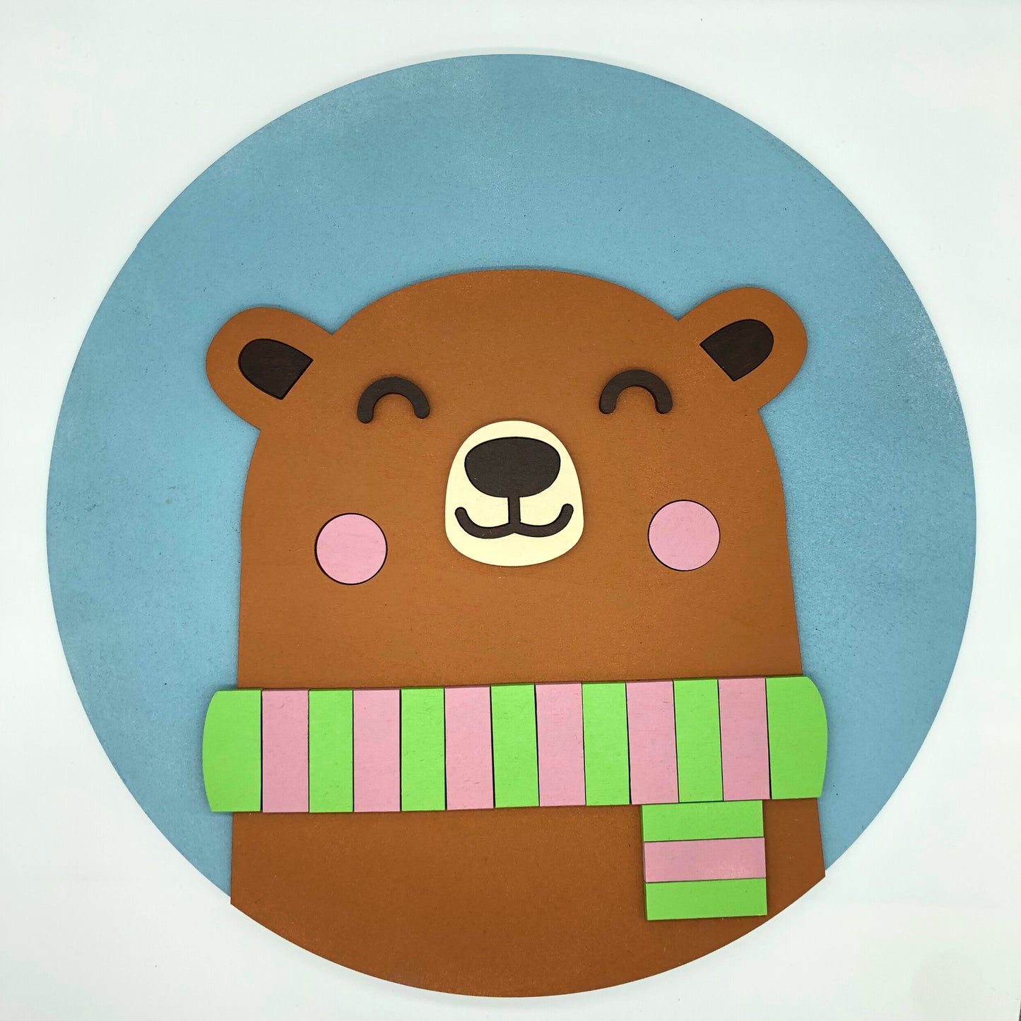 Brown Bear Wall Plaque