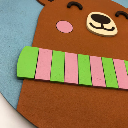 Brown Bear Wall Plaque
