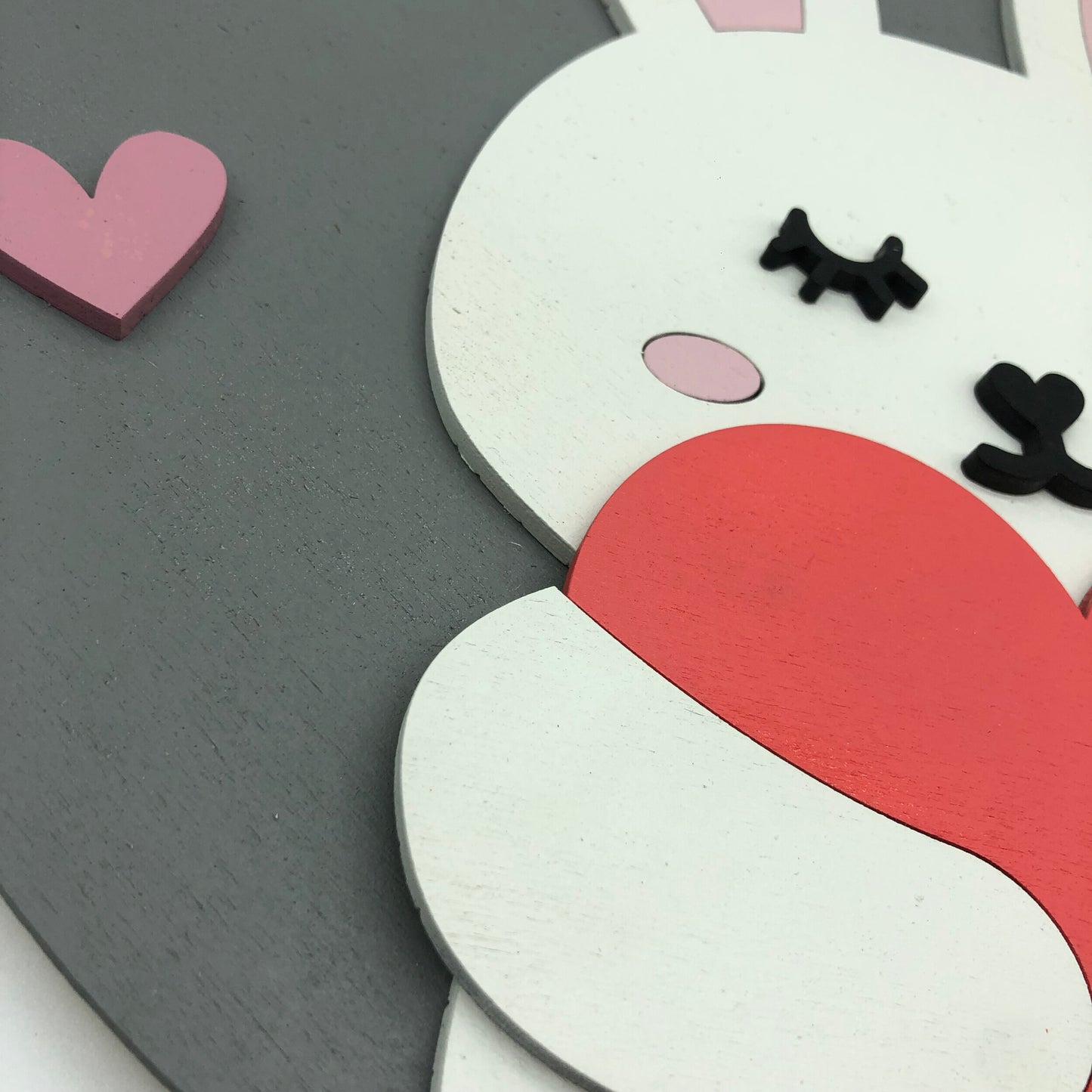 White Rabbit Wall Plaque