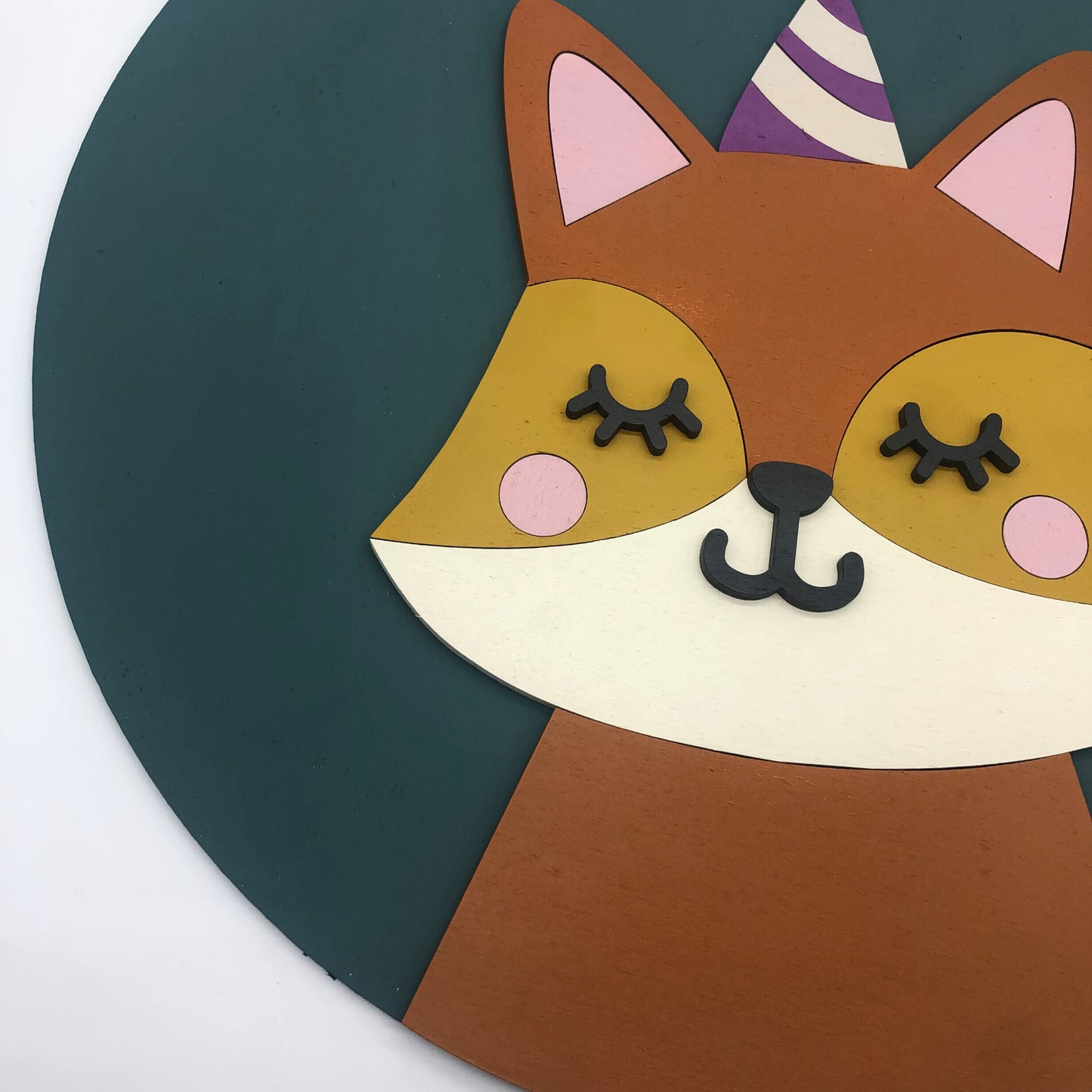Brown Fox Wall Plaque