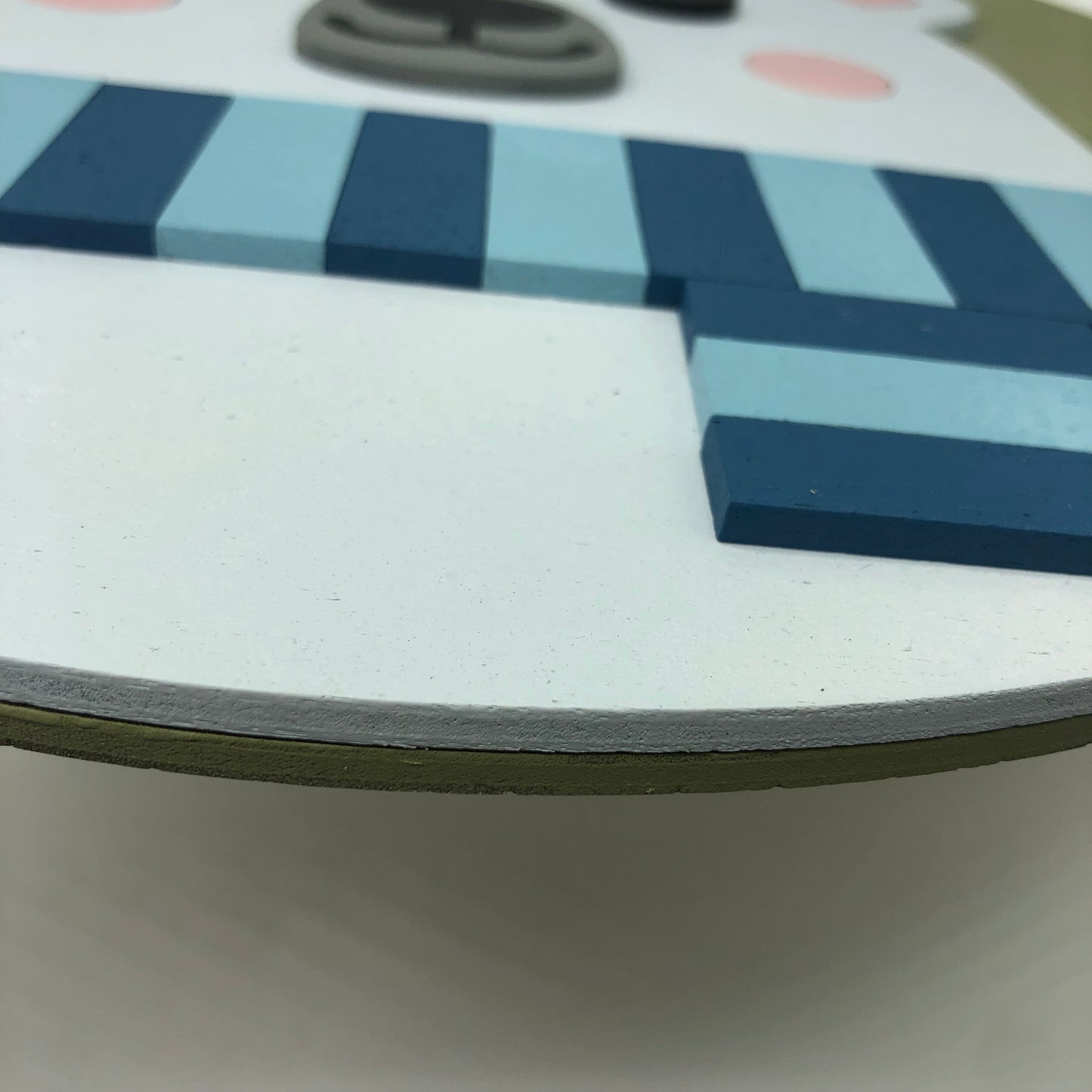 White Forest Bear Wall Plaque